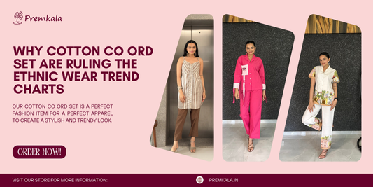 Why Cotton Co Ord Set Are Ruling the Ethnic Wear Trend Charts
