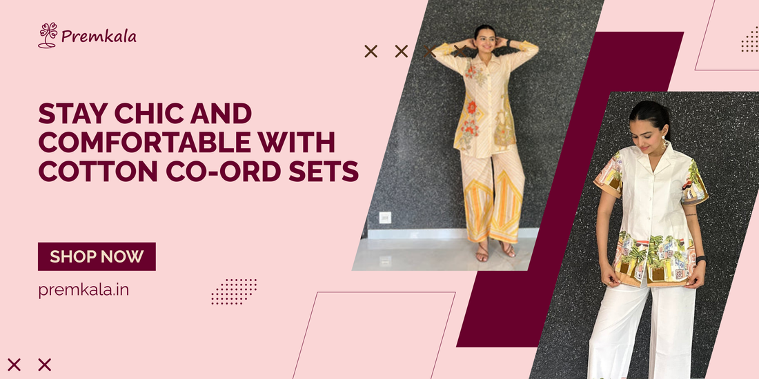 Stay Chic and Comfortable with Cotton Co-Ord Sets