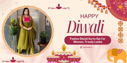 Festive Diwali Kurta Set for Women: Trendy Looks