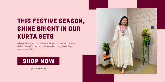 This Festive Season, Shine Bright in Our Kurta Sets