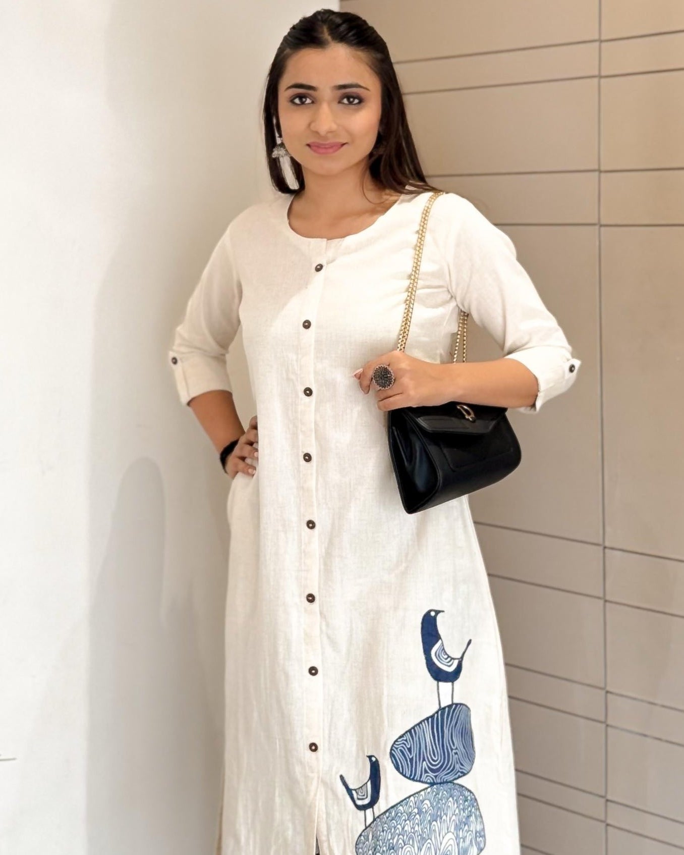 Round Collar & Full Length