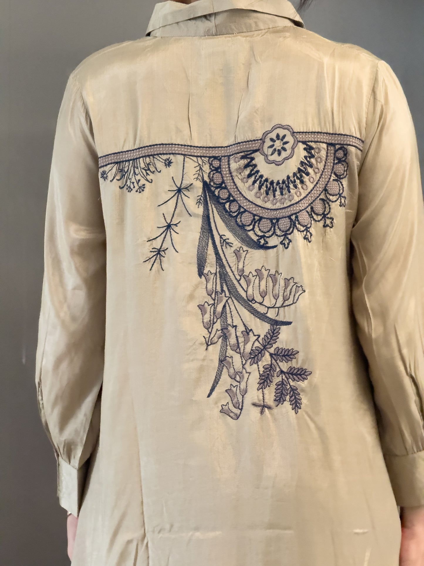 Beige Latest Indo Western for Women