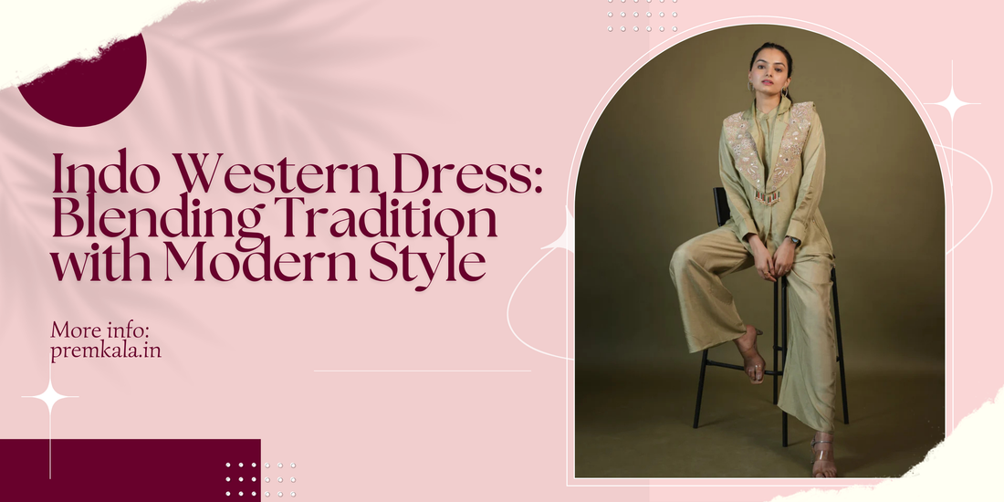 Indo Western Dress: Blending Tradition with Modern Style
