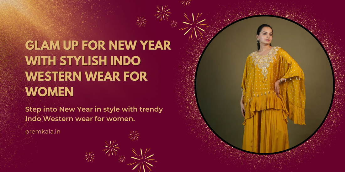 Glam Up for New Year with Stylish Indo Western Wear for Women