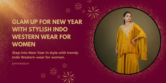 Glam Up for New Year with Stylish Indo Western Wear for Women