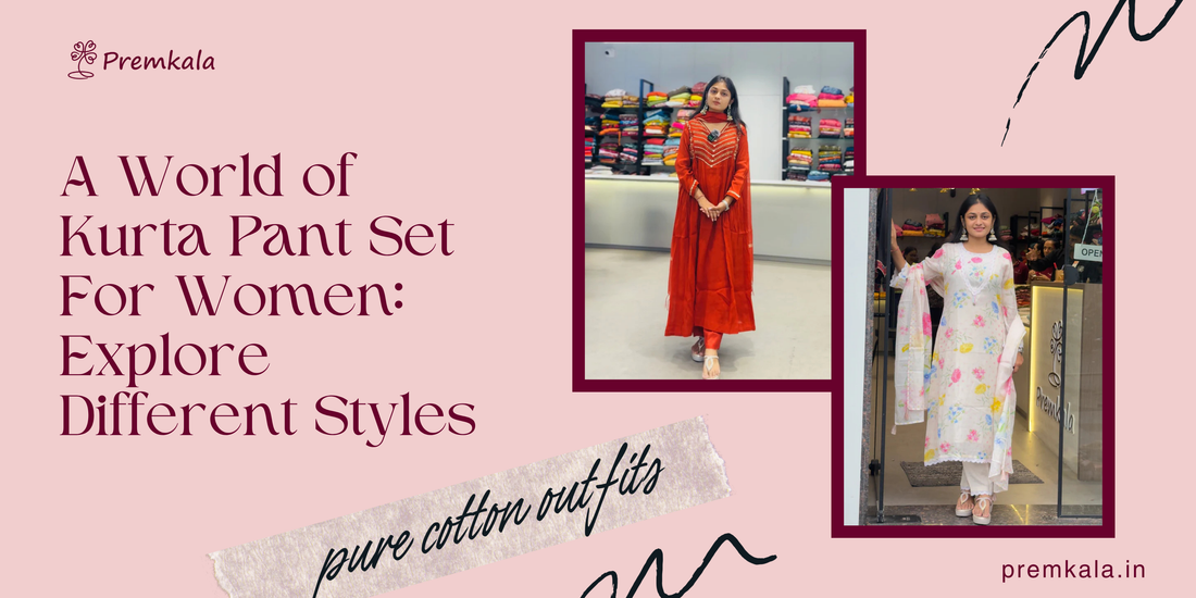A World of Kurta Pant Set For Women: Explore Different Styles