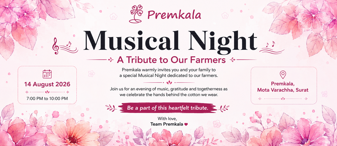 Musical Night: Premkala's Tribute to Cotton Farmers in Surat