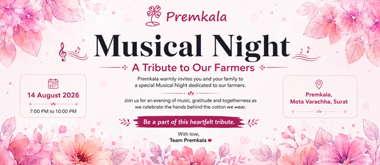 Musical Night: Premkala's Tribute to Cotton Farmers in Surat
