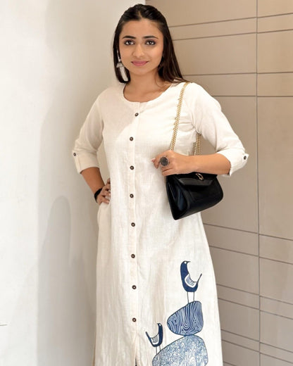 Round Collar & Full Length 