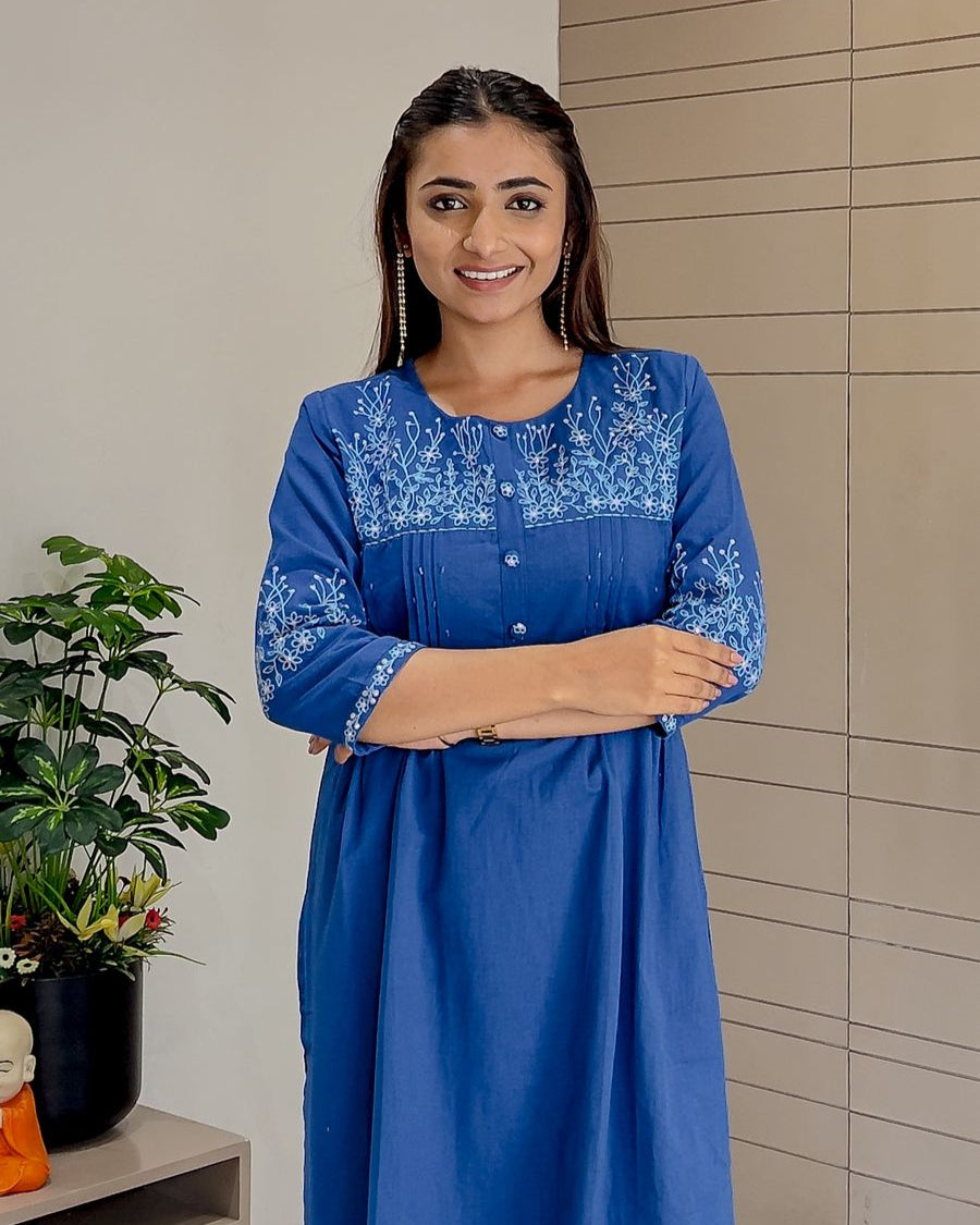 Full Length Kurti & Pant Set