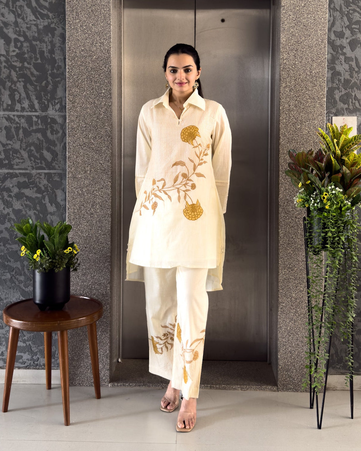 Yellow Ethnic Co ord Sets