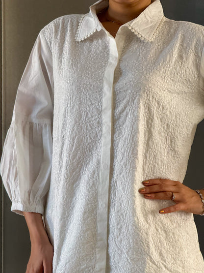 White Cotton Co ord Sets