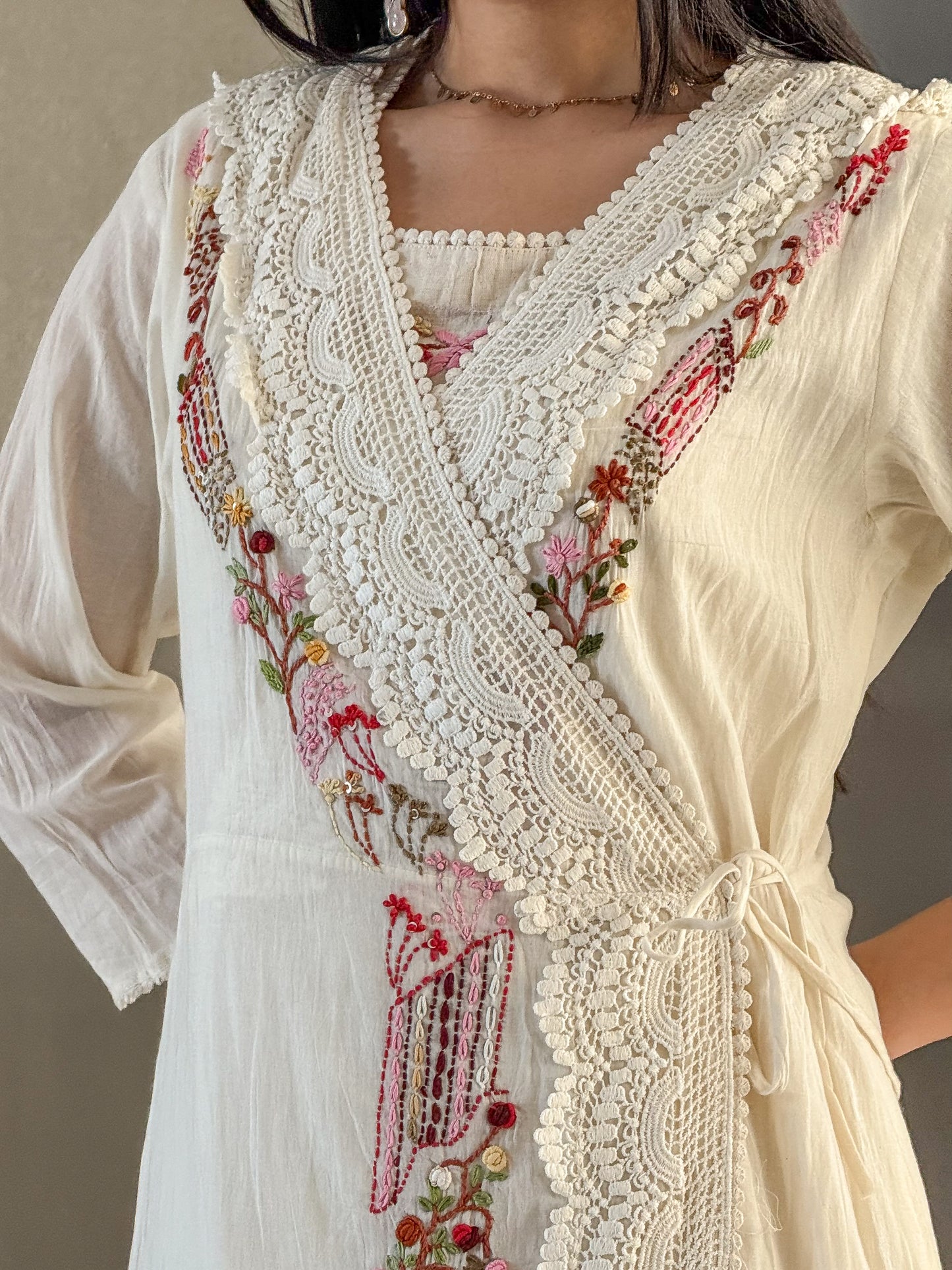 White Gown For Girls