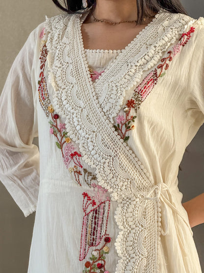 White Gown For Girls