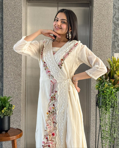 White Gown For Girls