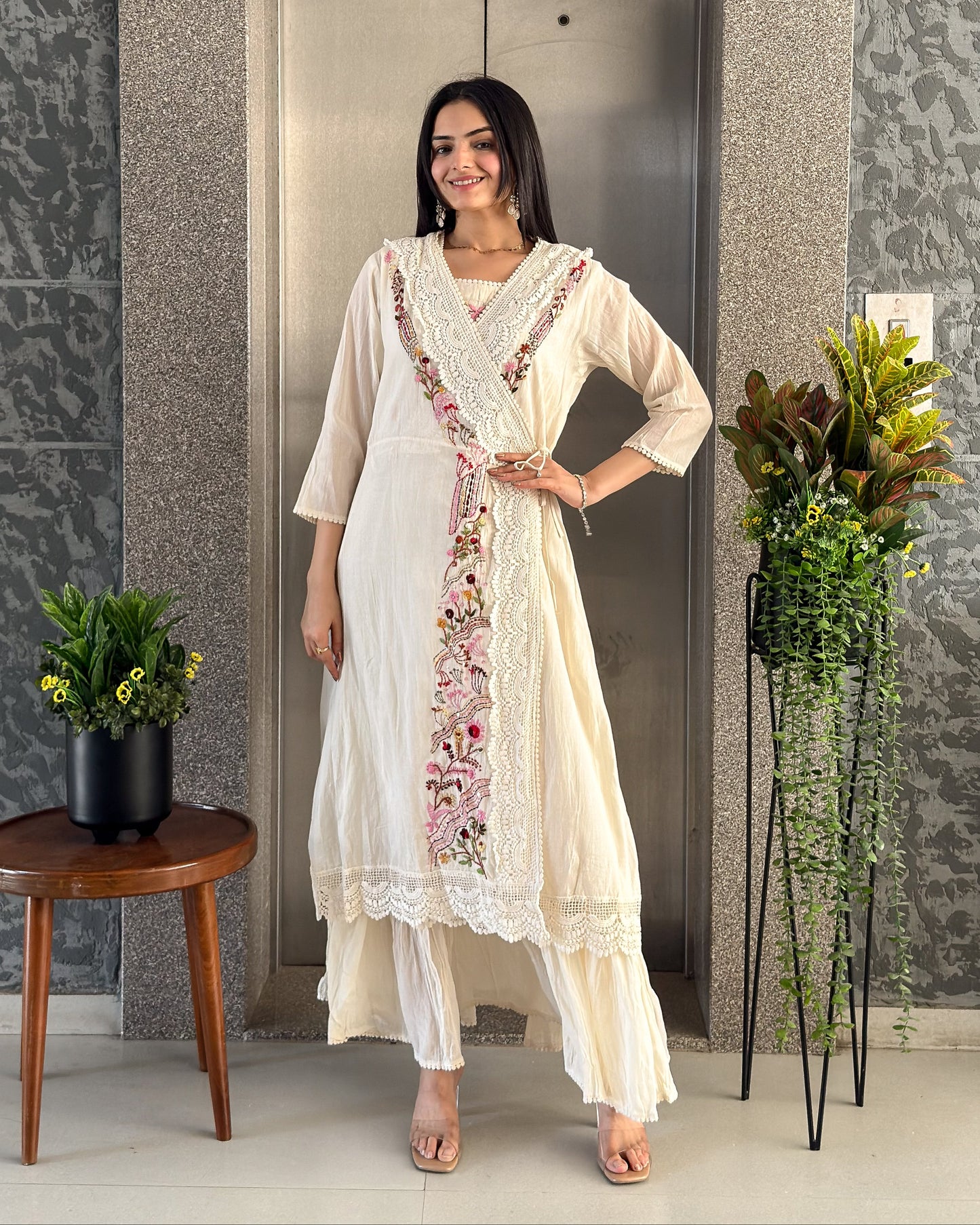 White Gown For Girls