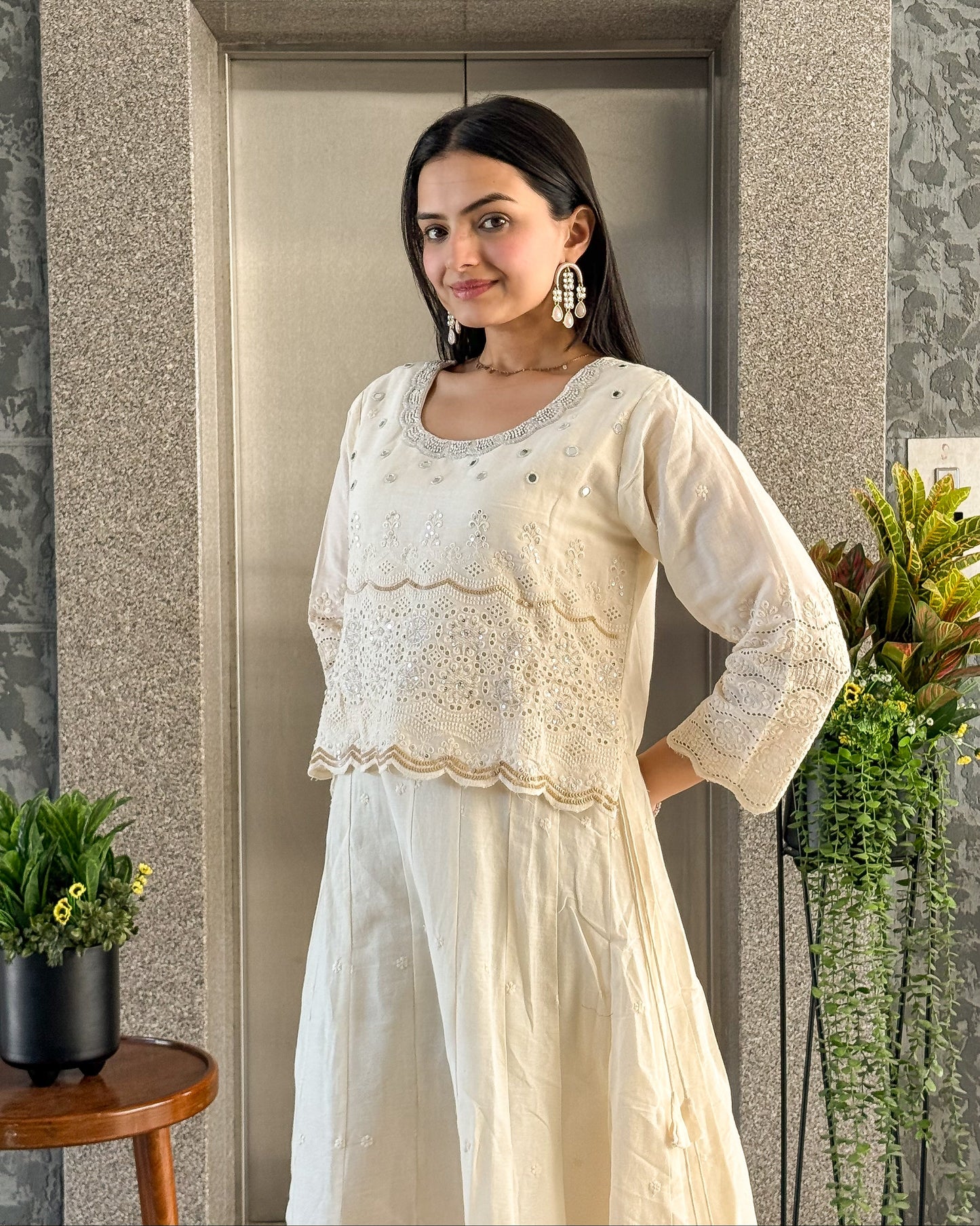 Off White Gown For Women