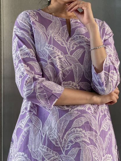 Lavender Cotton Co ord Sets