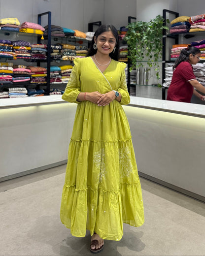 Parrot One Piece Dress for Girls