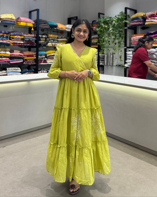 Parrot One Piece Dress for Girls