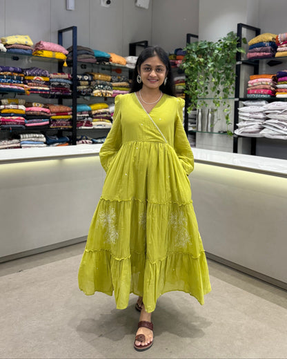 Parrot One Piece Dress for Girls