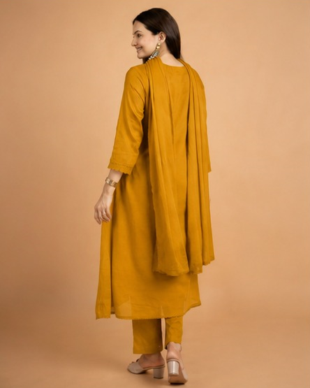 Premkala yellow kurta