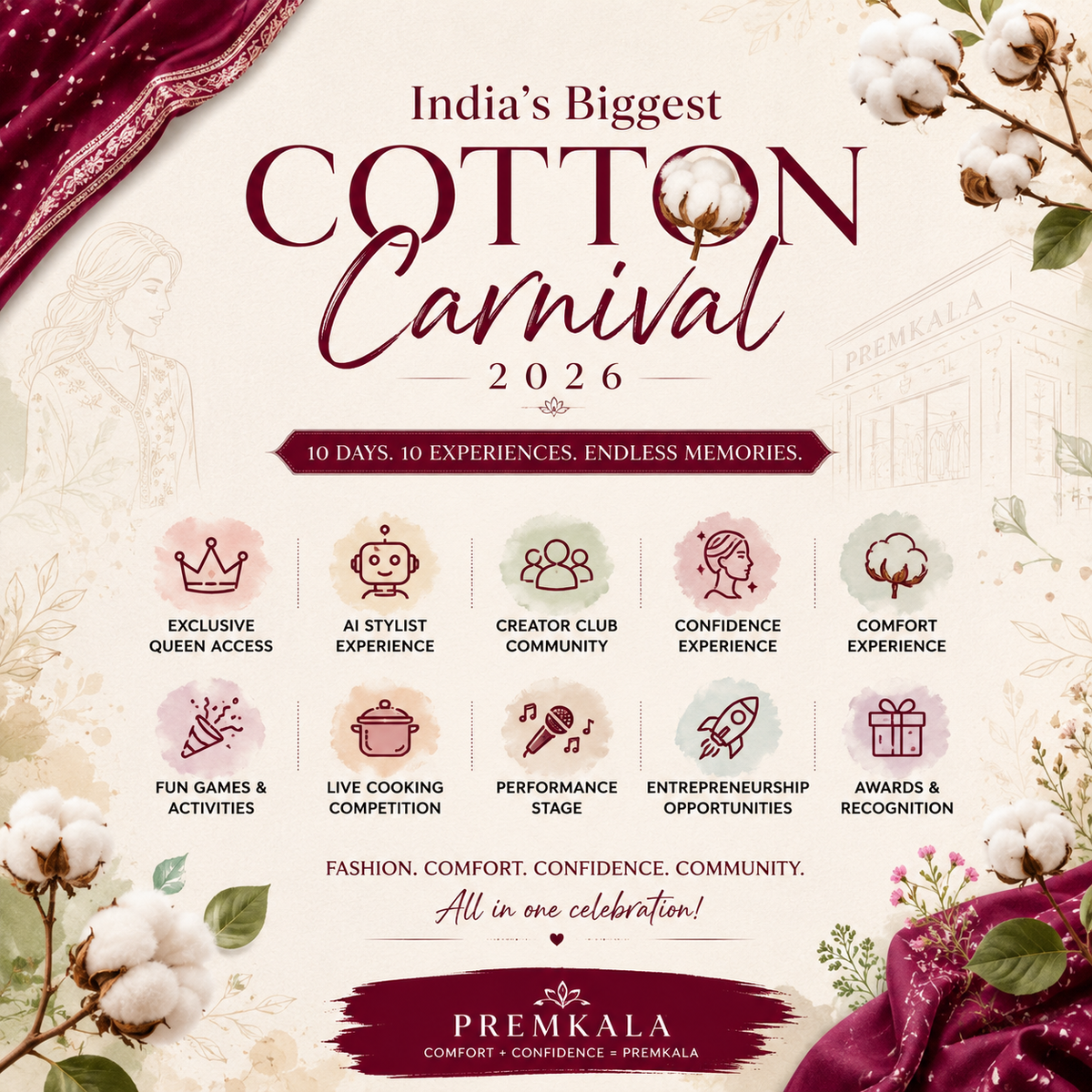 India's biggest cotton carnival