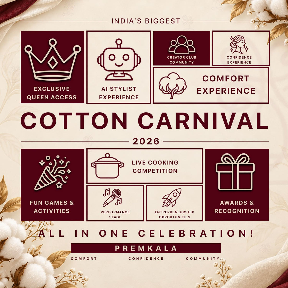 India's biggest cotton carnival